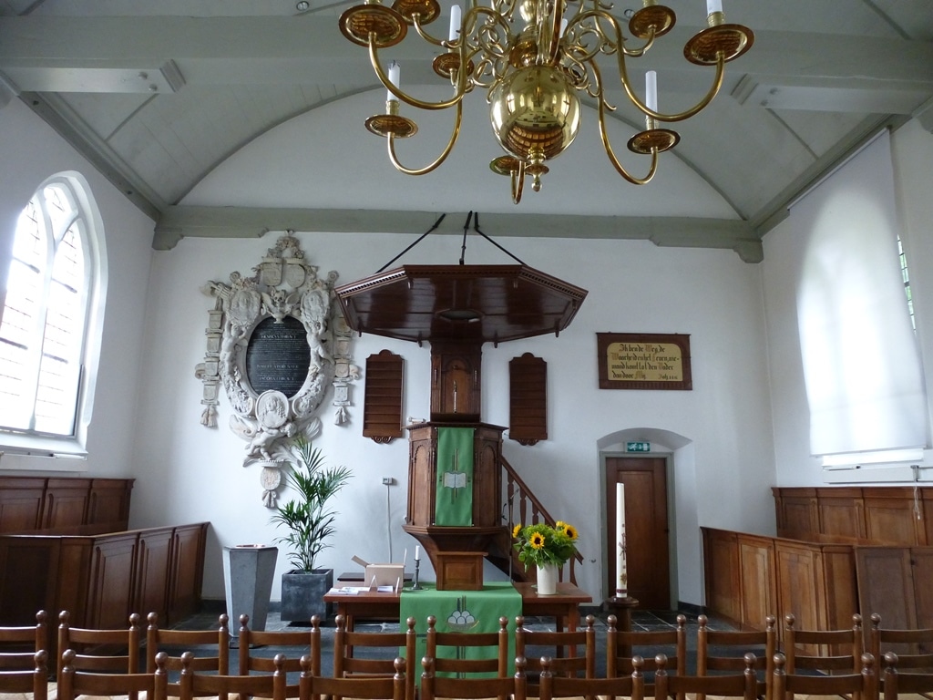 Kerk Aagtekerke kansel