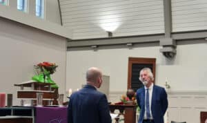 Ds Aart van Houweling aan de slag in PG Oosthoek