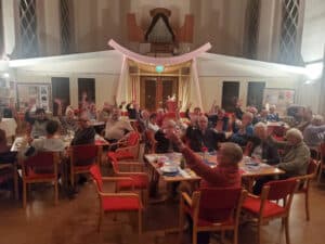 Samen aan tafel in Schoondijke voor Delta voor Colombia