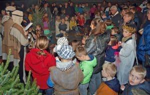 Beeld van de tocht in 2015. foto Elisabeth-parochie