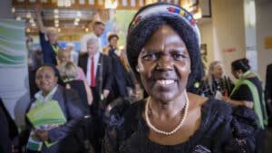 21 June 2018, Geneva, Switzerland: On 21 June 2018, the World Council of Churches receives a visit from Pope Francis of the Roman Catholic Church. Held under the theme of “Ecumenical Pilgrimage - Walking, Praying and Working Together”, the landmark visit is a centrepiece of the ecumenical commemoration of the WCC's 70th anniversary. The visit is only the third by a pope, and the first time that such an occasion was dedicated to visiting the WCC. Dr Agnes Abuom