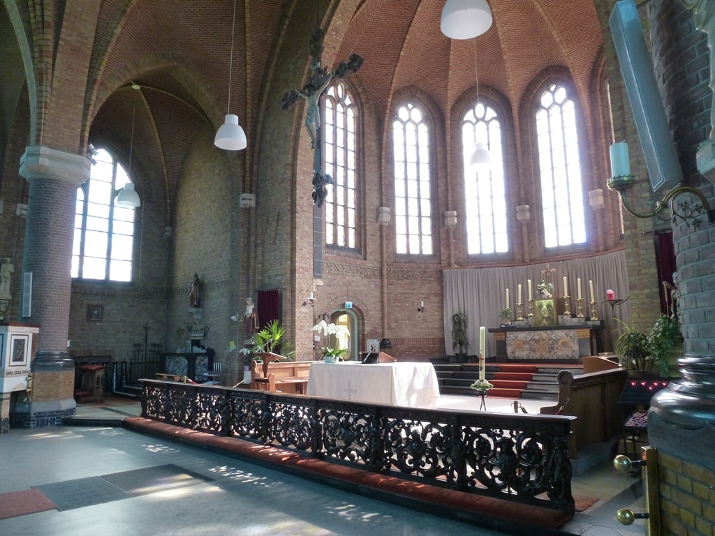 Koor van de Heilige Johannes de Doperkerk in Sluis